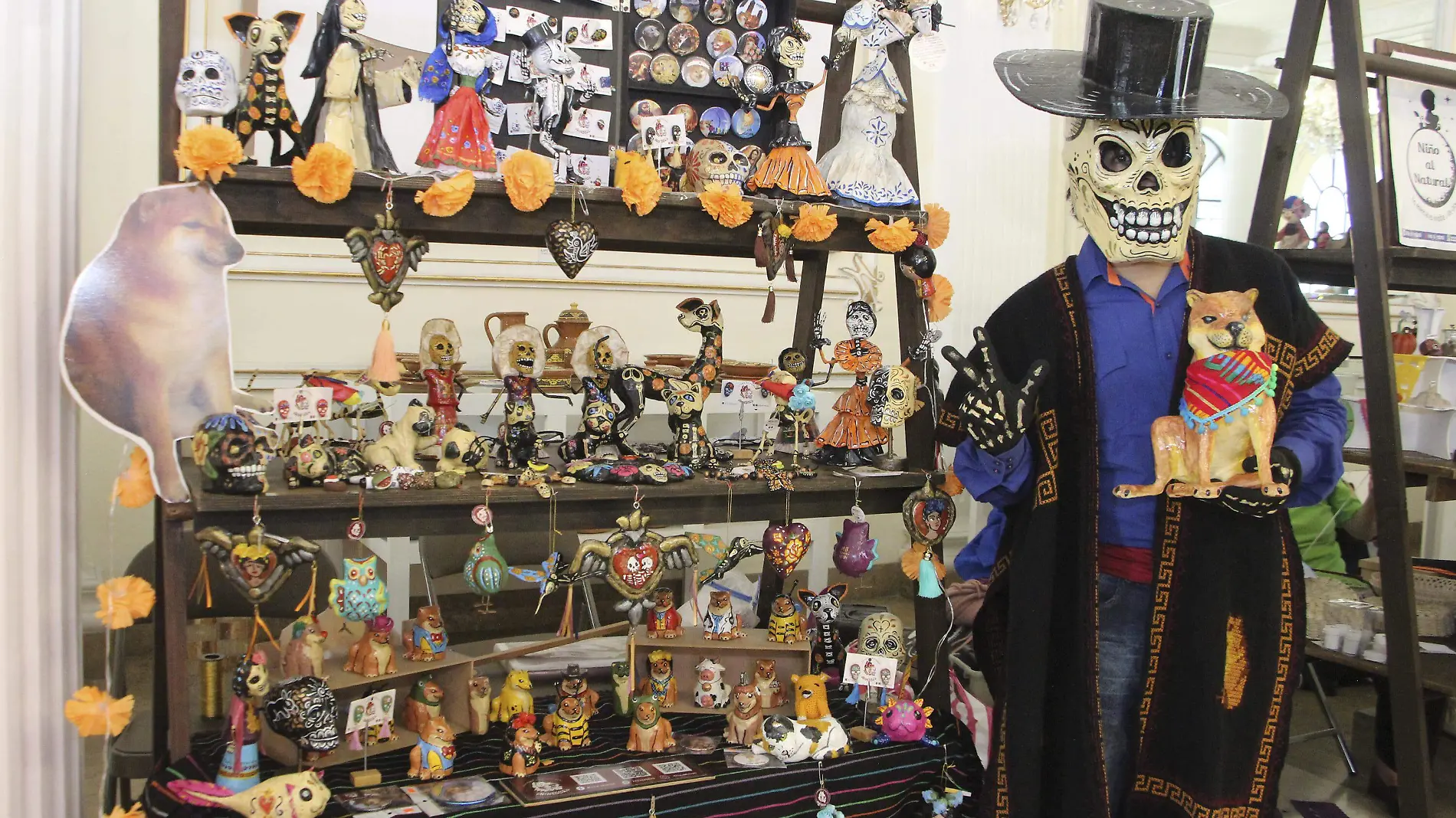 Promueve Cultura artesanías poblanas para temporada de “Día de Muertos”